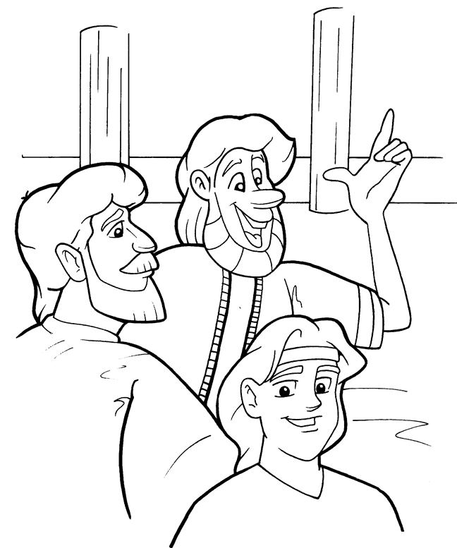 El niño Jesús en el templo