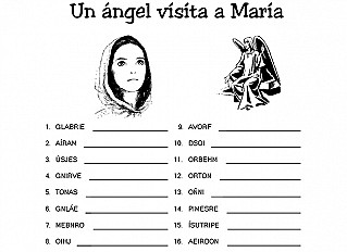 Un ángel visita a María