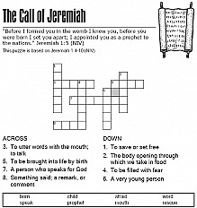 Llamamiento de Jeremías