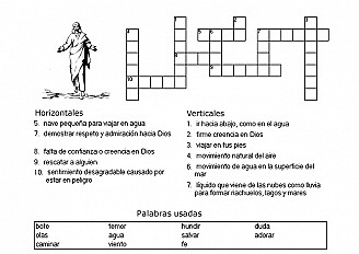 Jesús anda sobre el mar