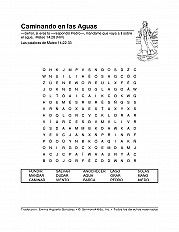 Jesús anda sobre el mar