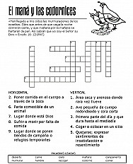 El maná y las codornices