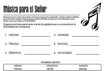 Música para el Señor