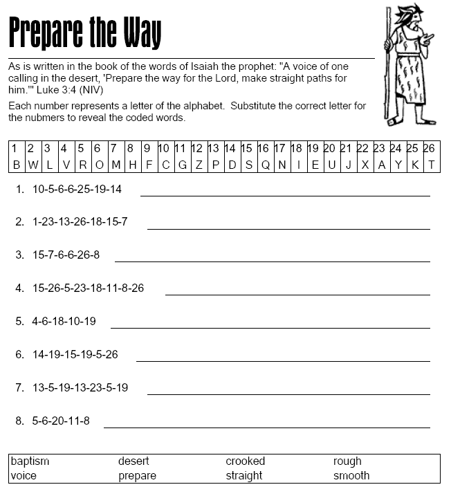 Juan el Bautista prepara el camino