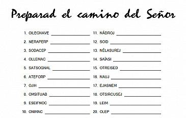 Preparad el camino del Señor