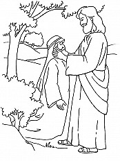 Jesus Heals Deaf Man