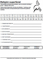 Religíon superficial