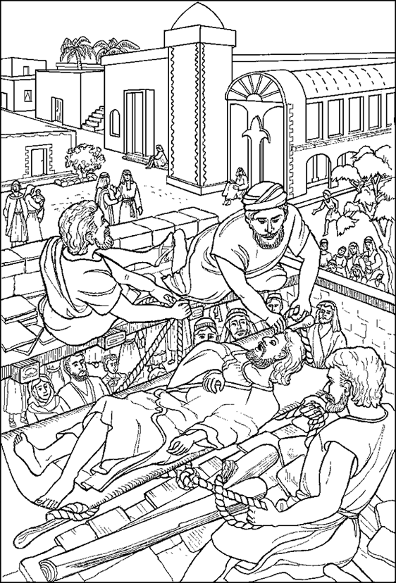 Jesus Heals a Paralytic (2)