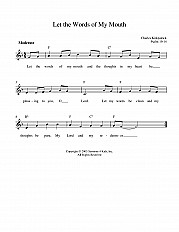 Let the Words of My Mouth