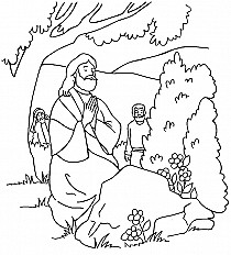 Jesus Praying in the Garden