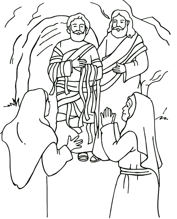 Jesus Raises Lazarus