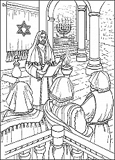 Jesus Teaching in the Synagogue