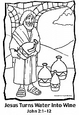 Jesus Turns Water Into Wine