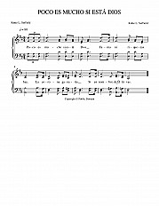 Poco es mucho si está Dios