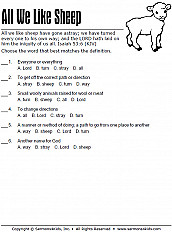 All We Like Sheep