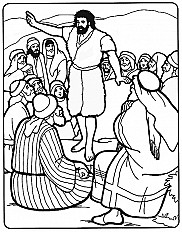 John the Baptist Teaching