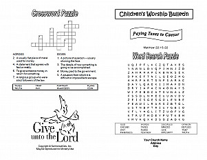 Paying Taxes To Caesar