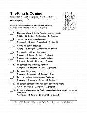 King Is Coming Advent 2B