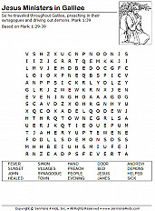 Jesus Ministers In Galilee