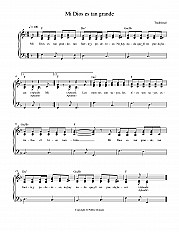 Mi Dios es tan grande