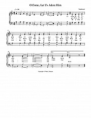 O Come, Let Us Adore Him