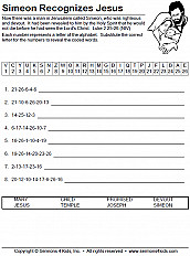 Simeon Recognizes Jesus