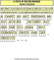 Voice In The Wilderness Secret