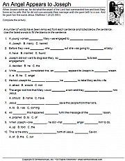 Angel Appears To Joseph Missing