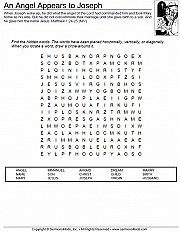 Angel Appears To Joseph