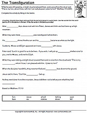 Transfiguration Matt