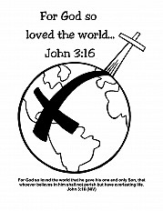 John 3 16 Coloring