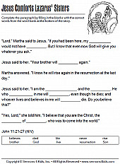 Jesus Raises Lazarus