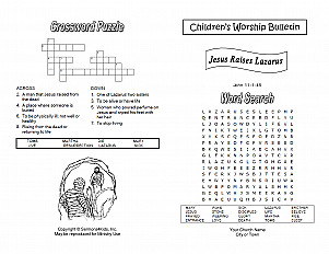 Jesus Raises Lazarus