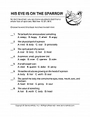 His Eye Is On The Sparrow