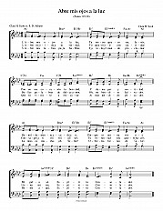 Abre mis ojos a la luz