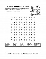 Tell Your Friends About Jesus