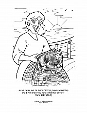 Fishers Of Men Coloring