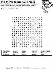 Into The Wilderness With Jesus