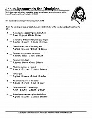 Jesus Appears To The Disciples