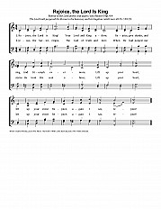 Rejoice, the Lord Is King