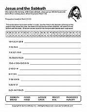 Jesus And The Sabbath