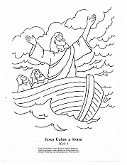 Jesus Calms The Storm