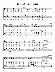 Salvo en los tiernos brazos