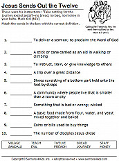 Jesus Sends Out The Twelve