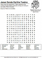 Jesus Sends Out The Twelve