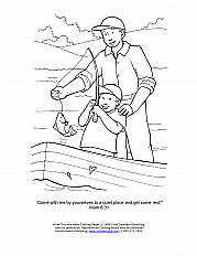 Getting Away Coloring