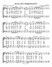 Savior, Like a Shepherd Lead Us