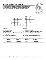 Jesus Walks On Water