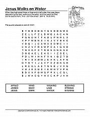 Jesus Walks On Water