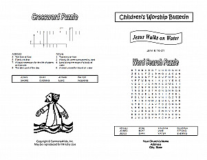 Jesus Walks On Water